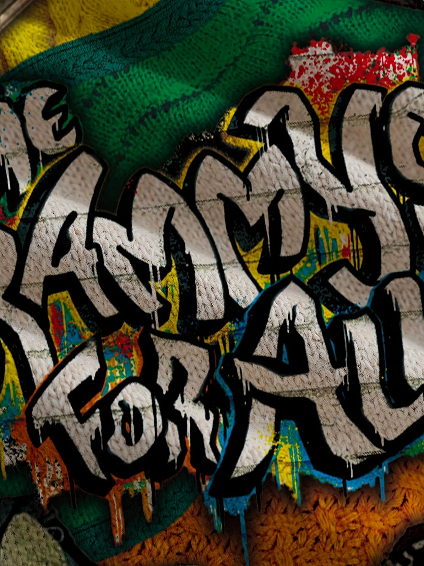 Men's 2025 Spring Casual Loose-Fit Knit Sweater