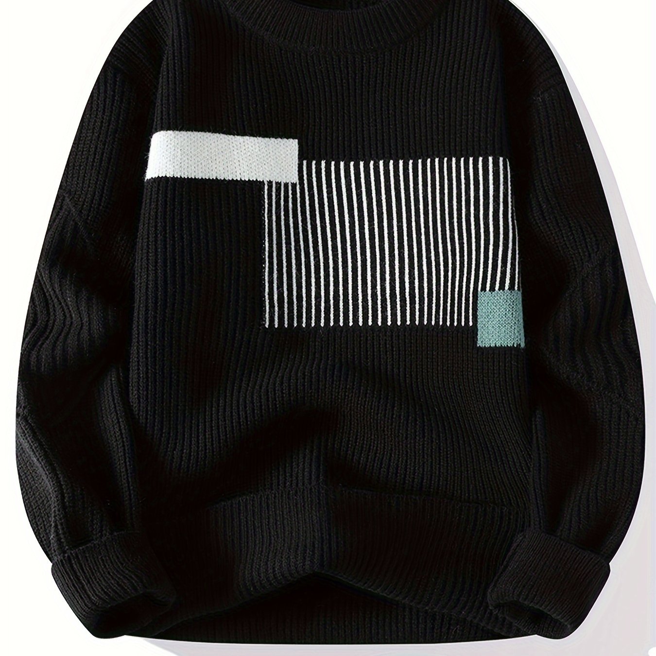 Iron Genghis Men's Geometric Pattern Sweater