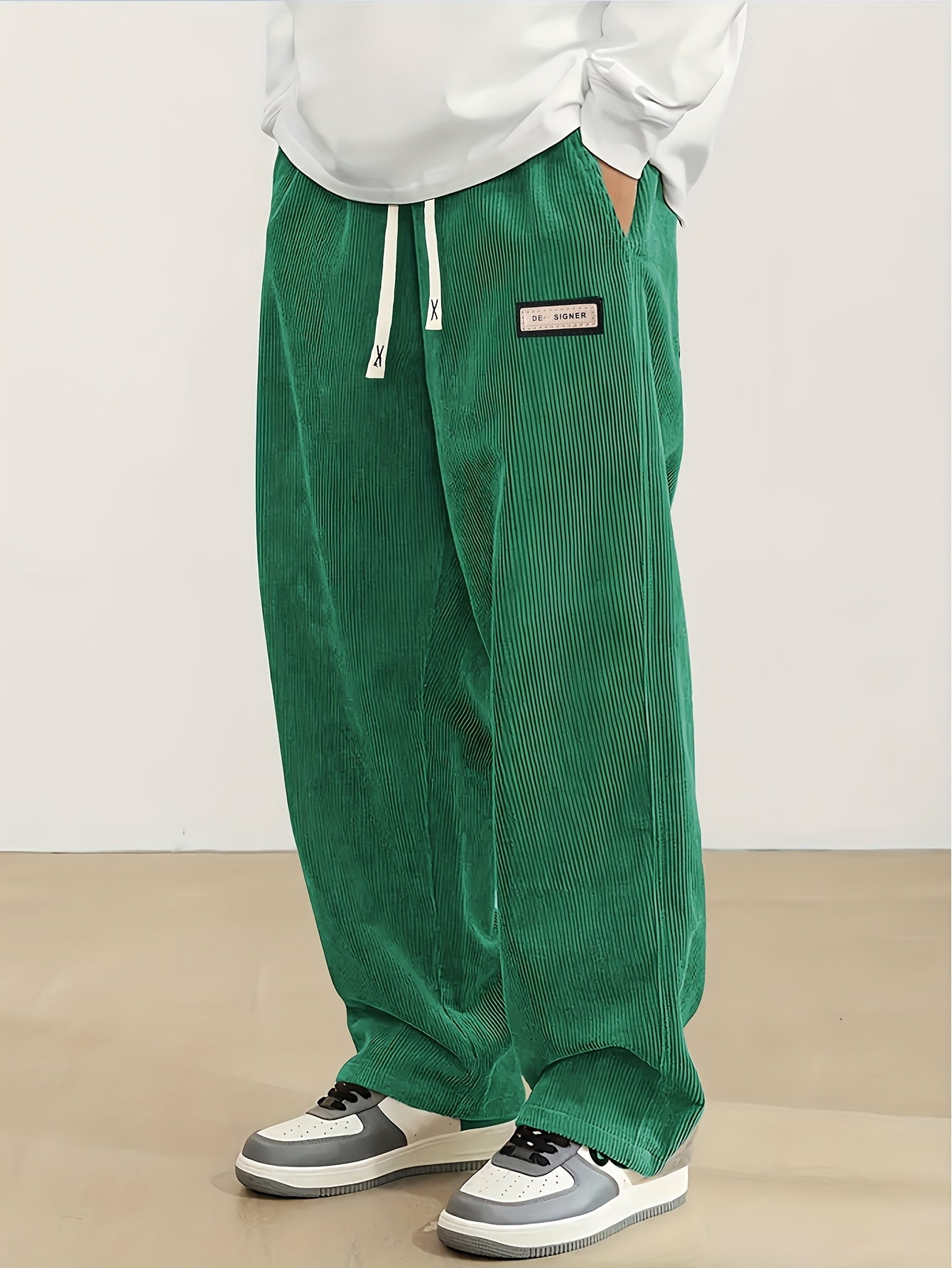 Corduroy Loose Fit Joggers