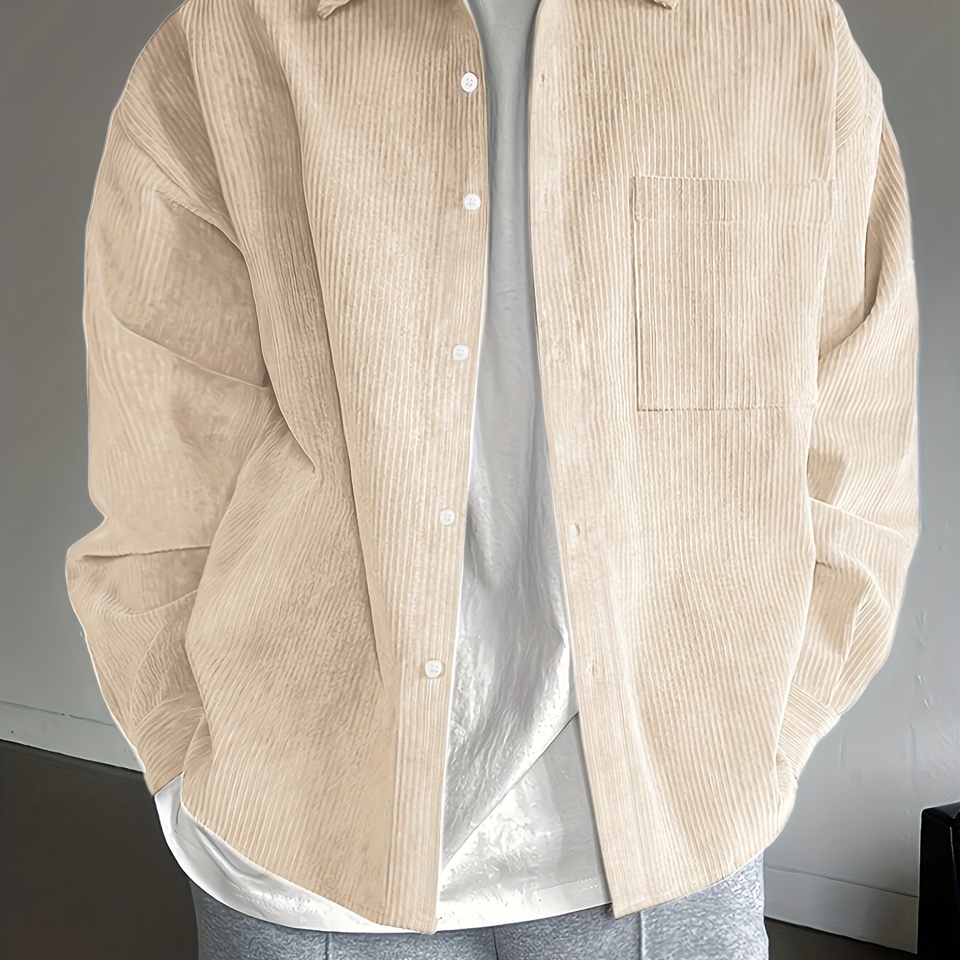 Men's Casual CorduroyShirt