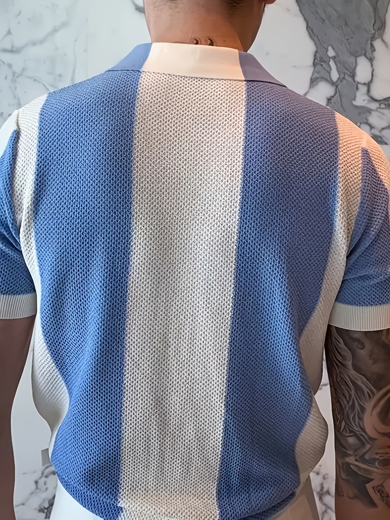 Men'S Casual Color Block Shirt