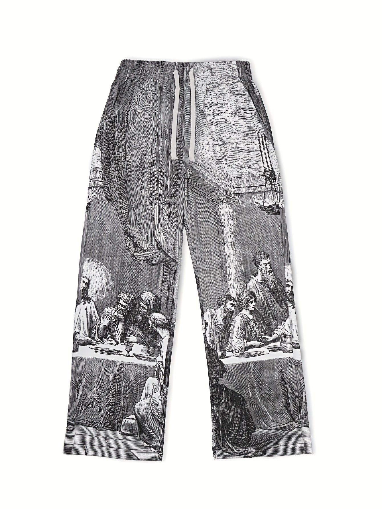 The Last Supper Graphic Pants