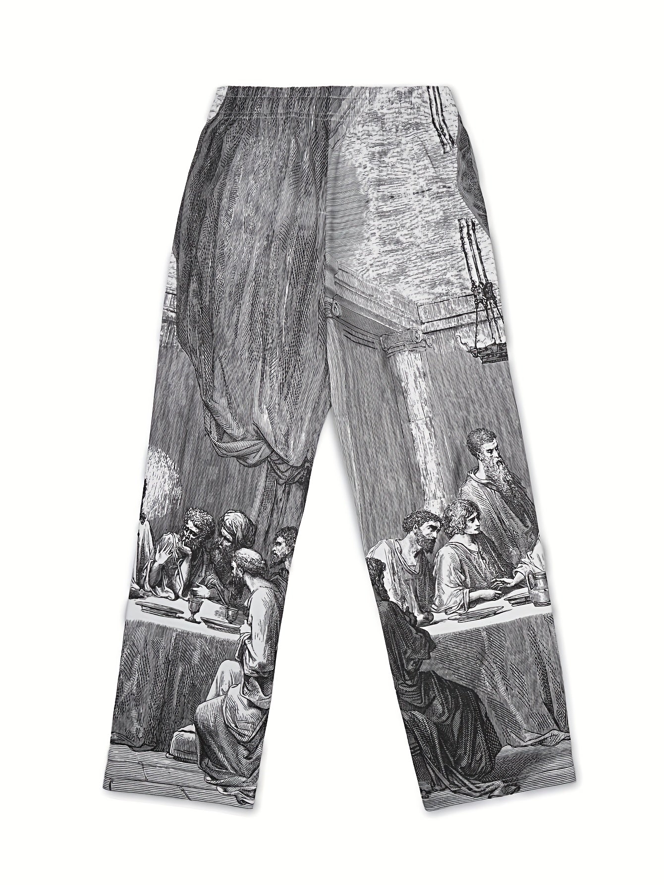 The Last Supper Graphic Pants