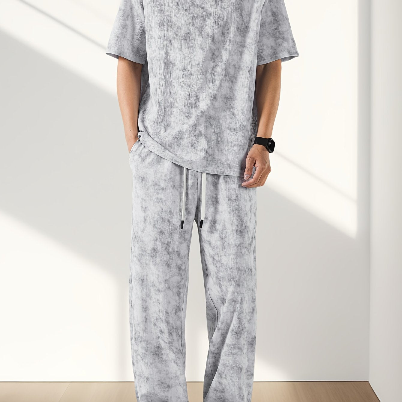 Men's 2pc Tee & Pants Set