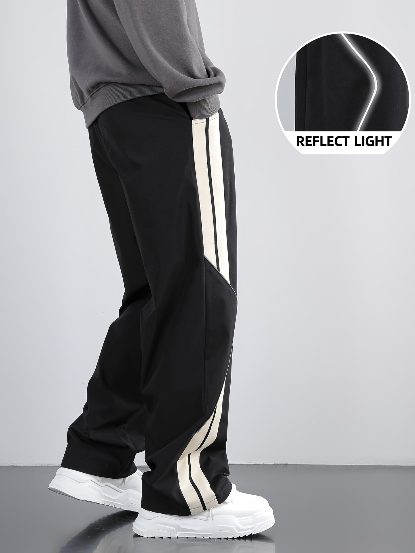 Casual Straight-Leg Joggers