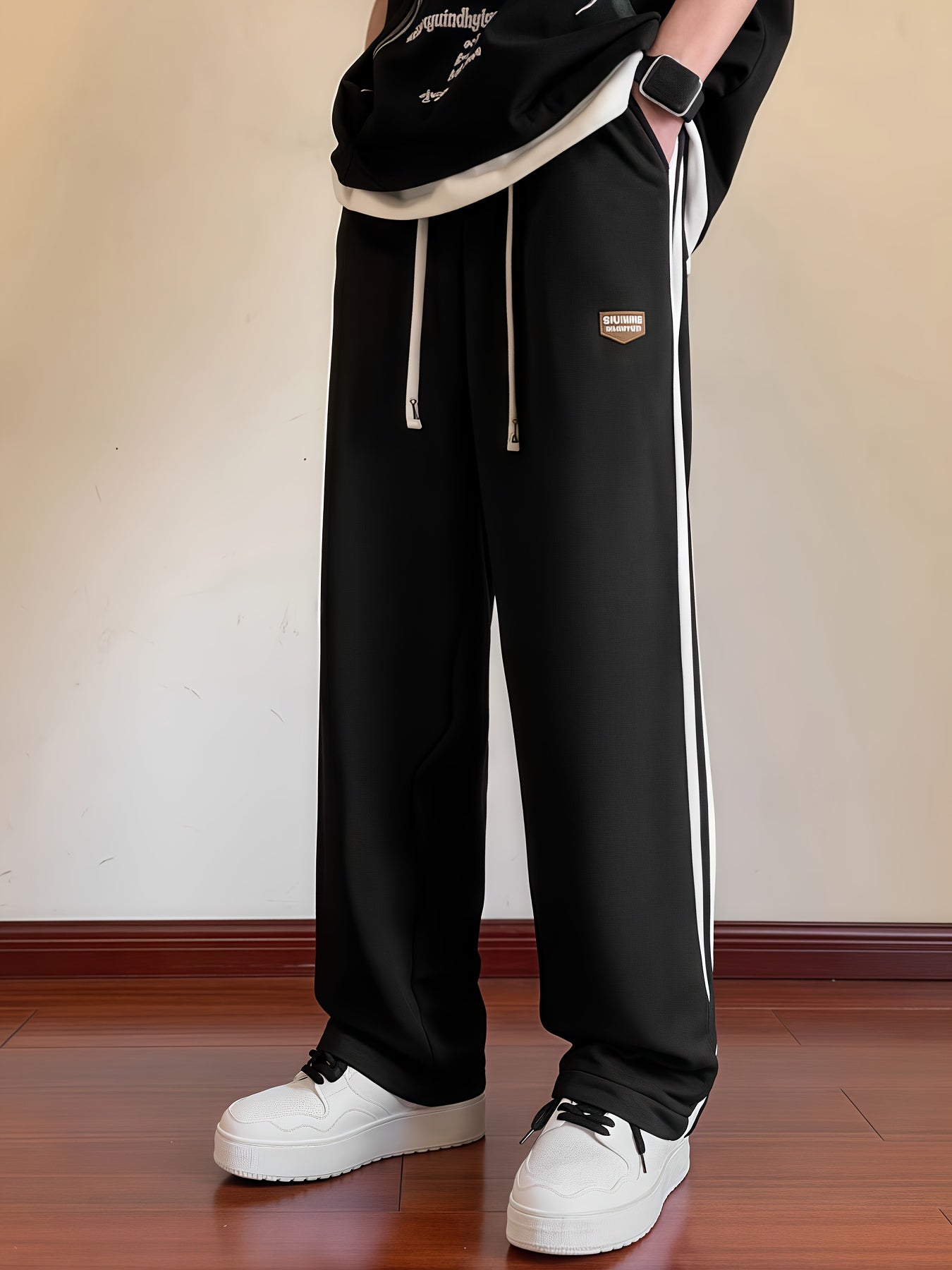 Men's Casual Straight-Leg Pants