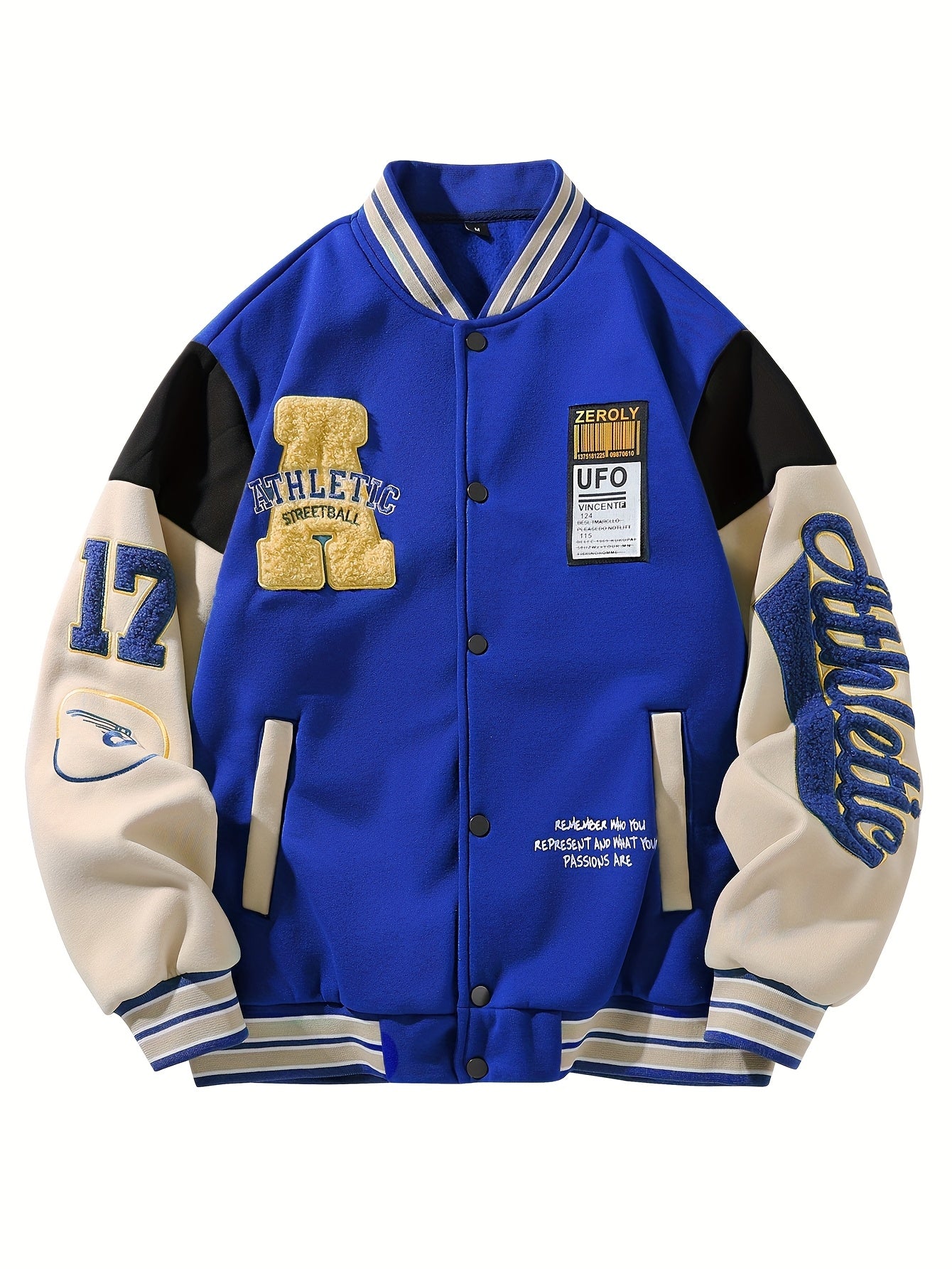 Casual Varsity Jacket