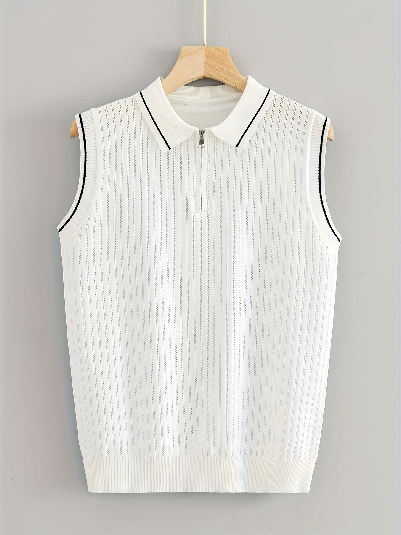 Men'S Sleeveless Knit Vest