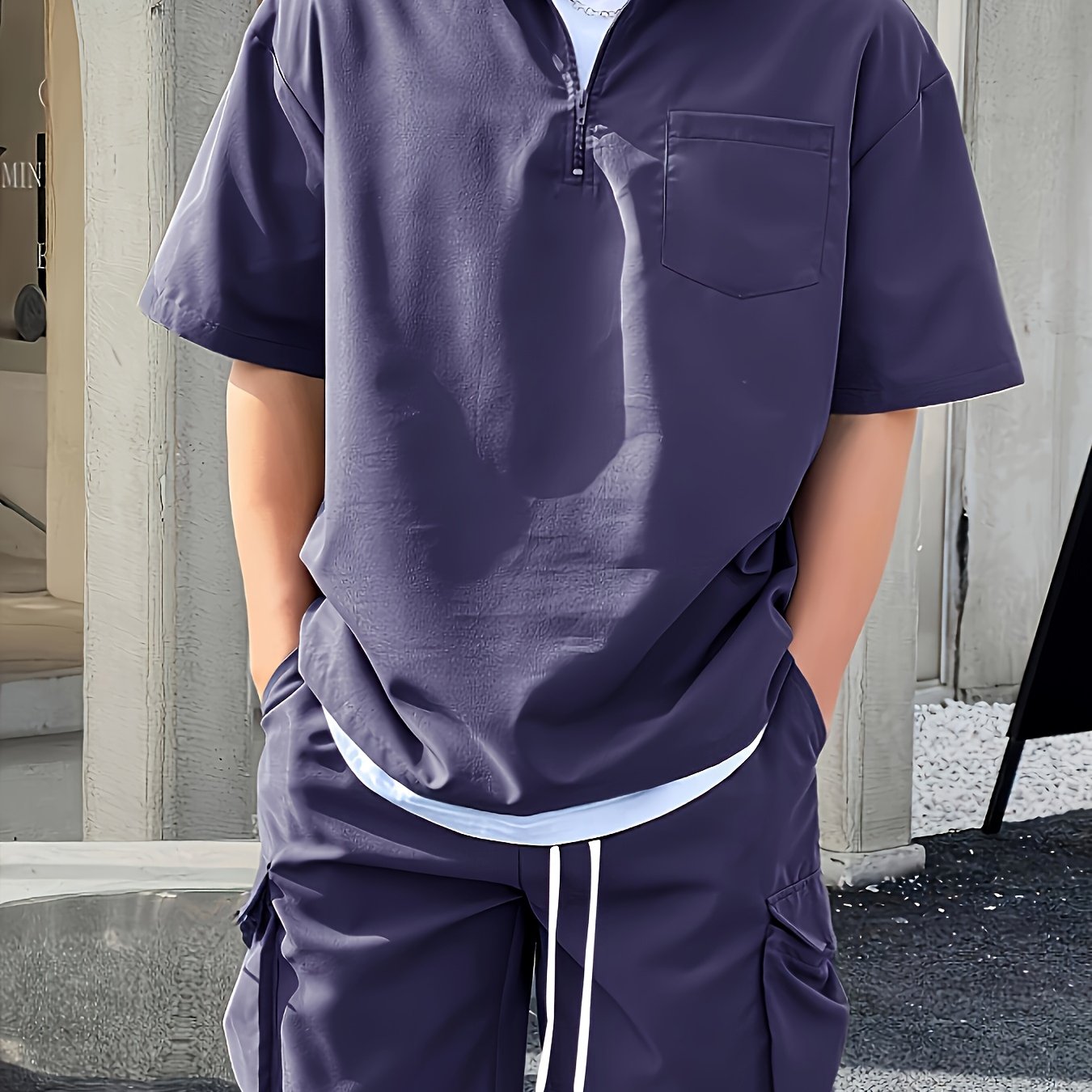 Men'S Casual 2Pc Summer Outfit
