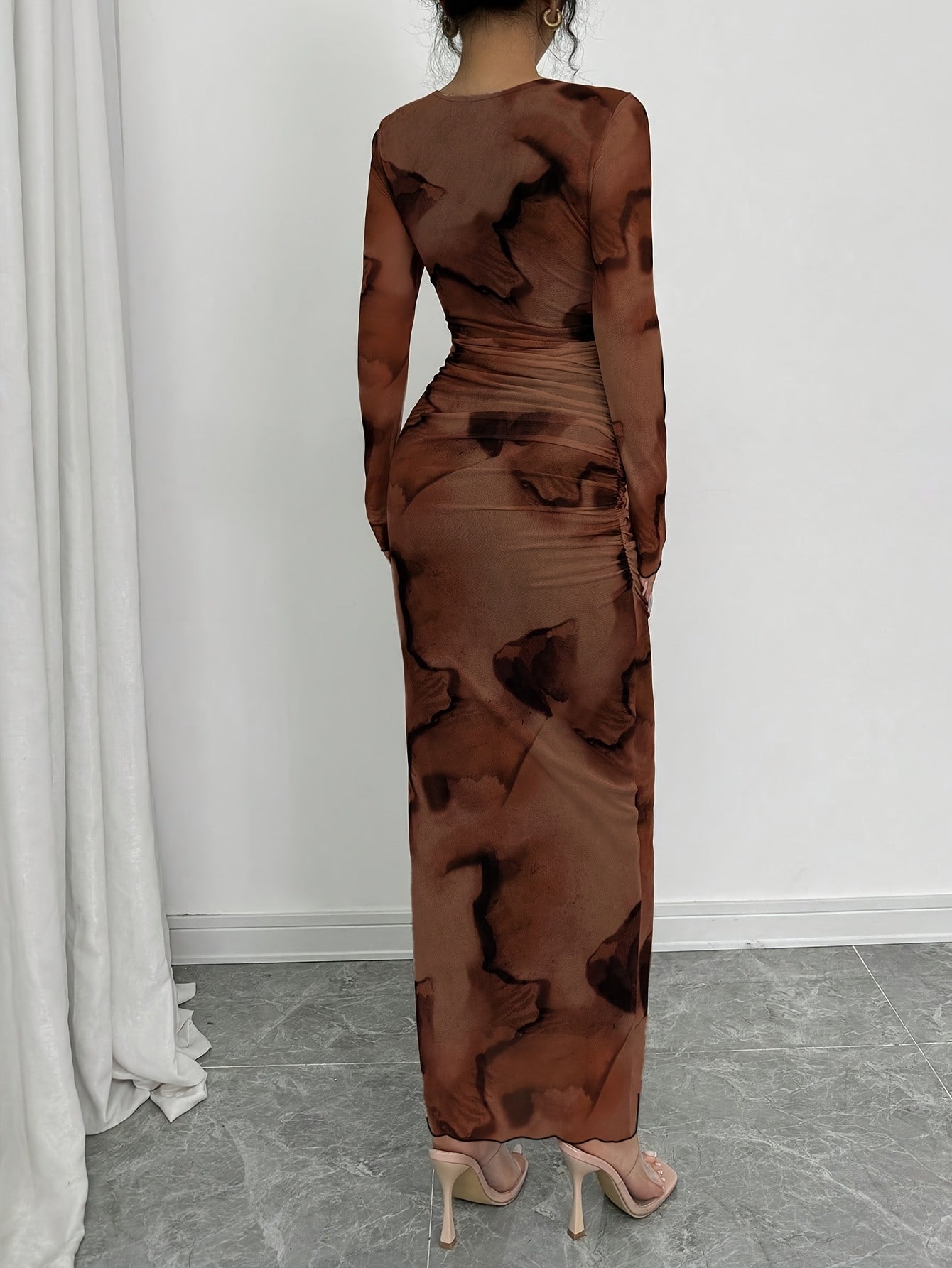 Women's Elegant Long Sleeve Dress