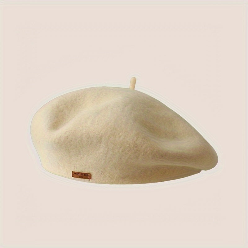 Women's Lightweight Wool Beret Hat