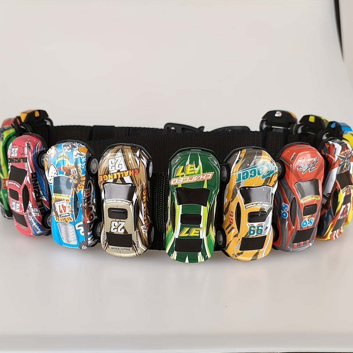 Funky Skateboard & Car Charm Belt
