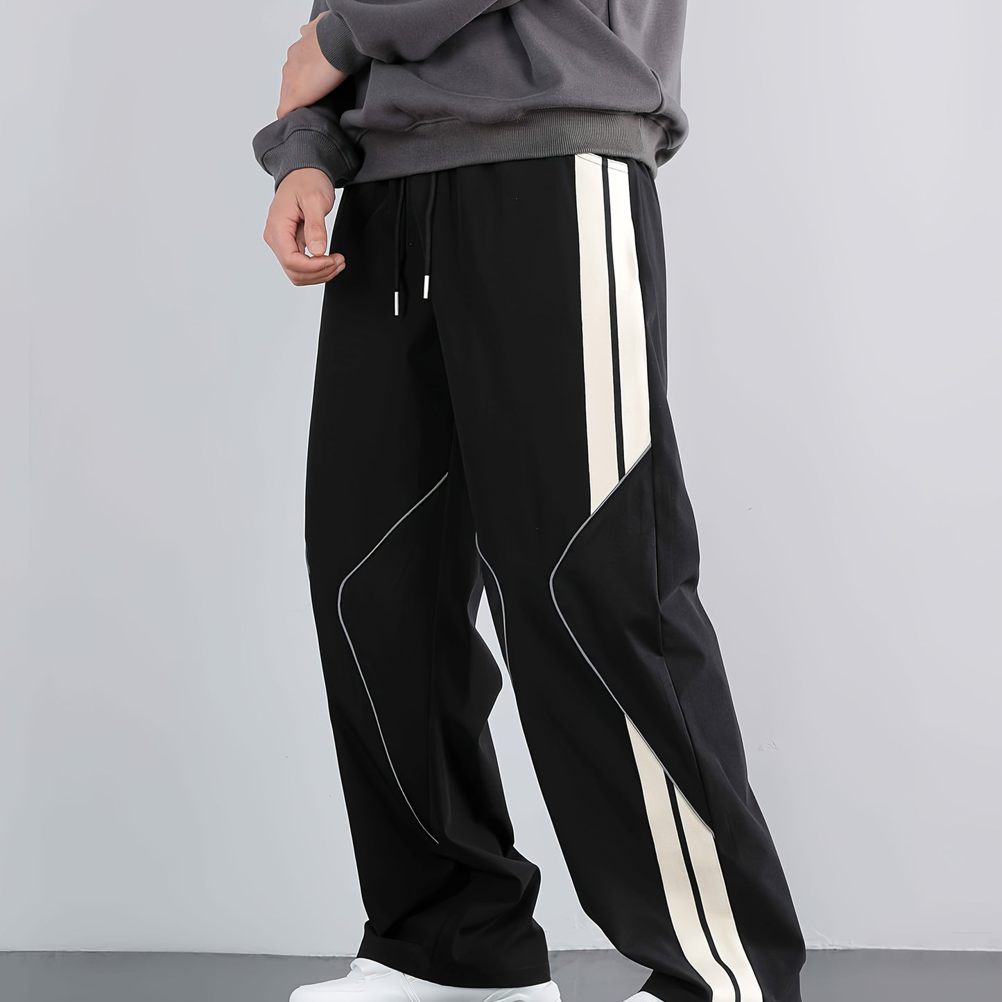 Casual Straight-Leg Joggers