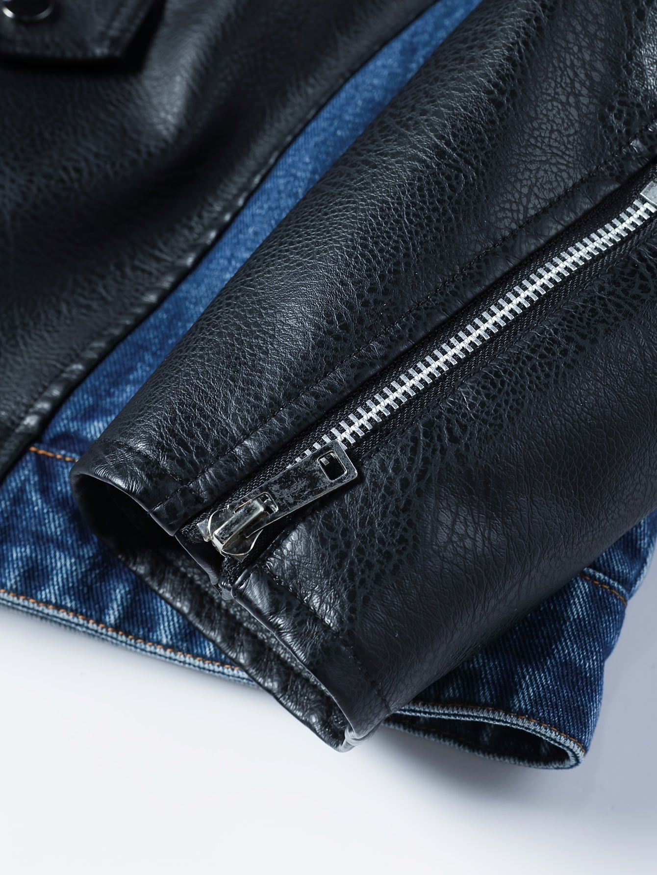 Men's Causal Vintage Style PU Leather Jacket