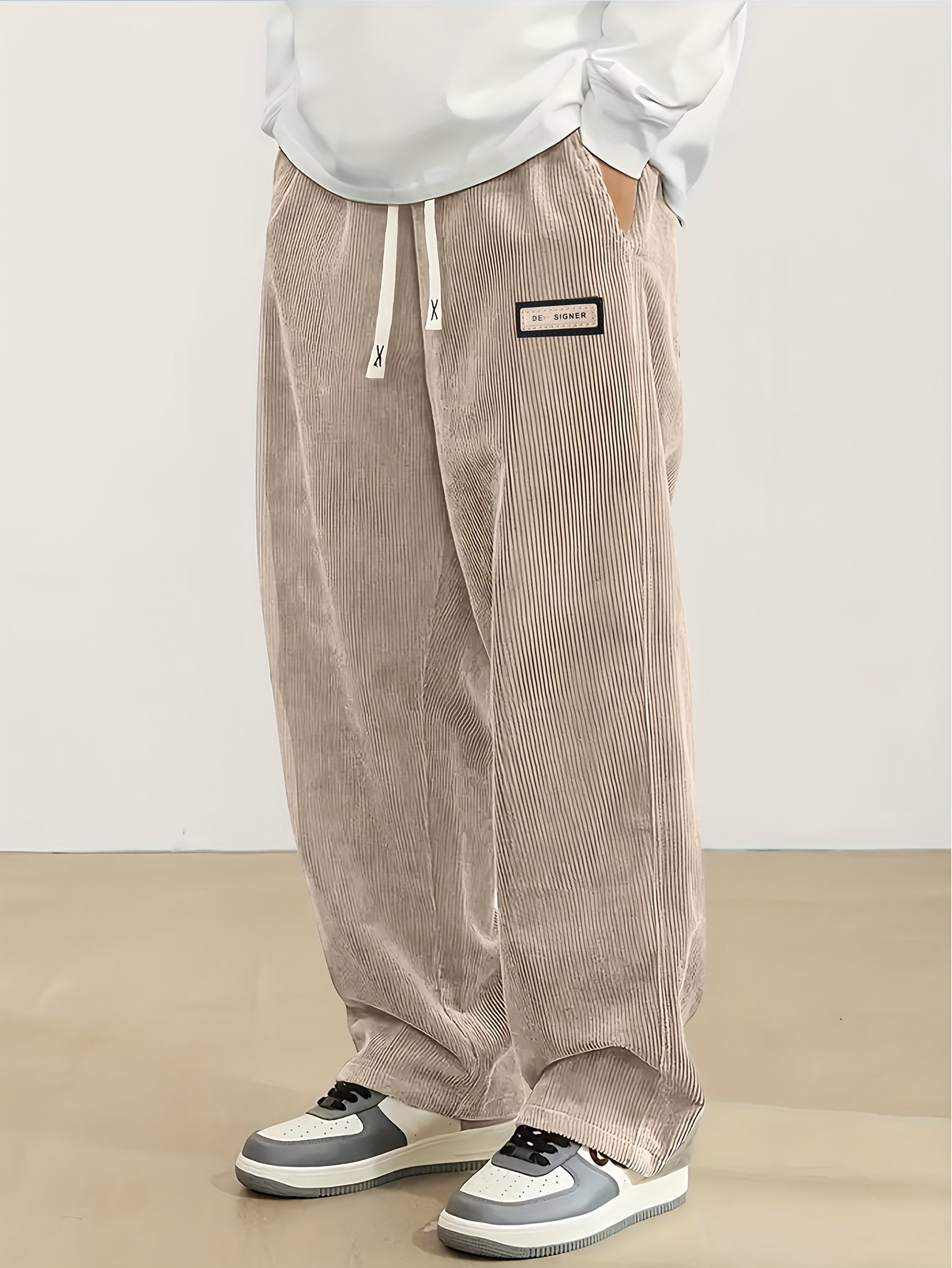Corduroy Loose Fit Joggers