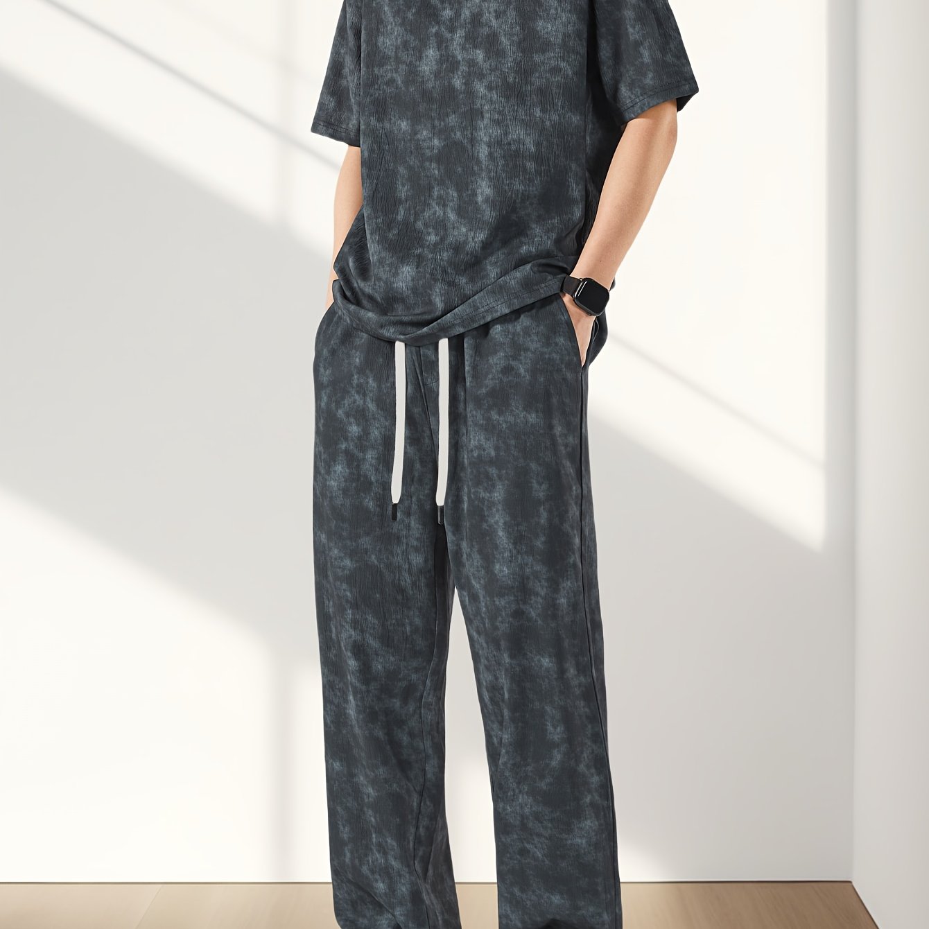 Men's 2pc Tee & Pants Set