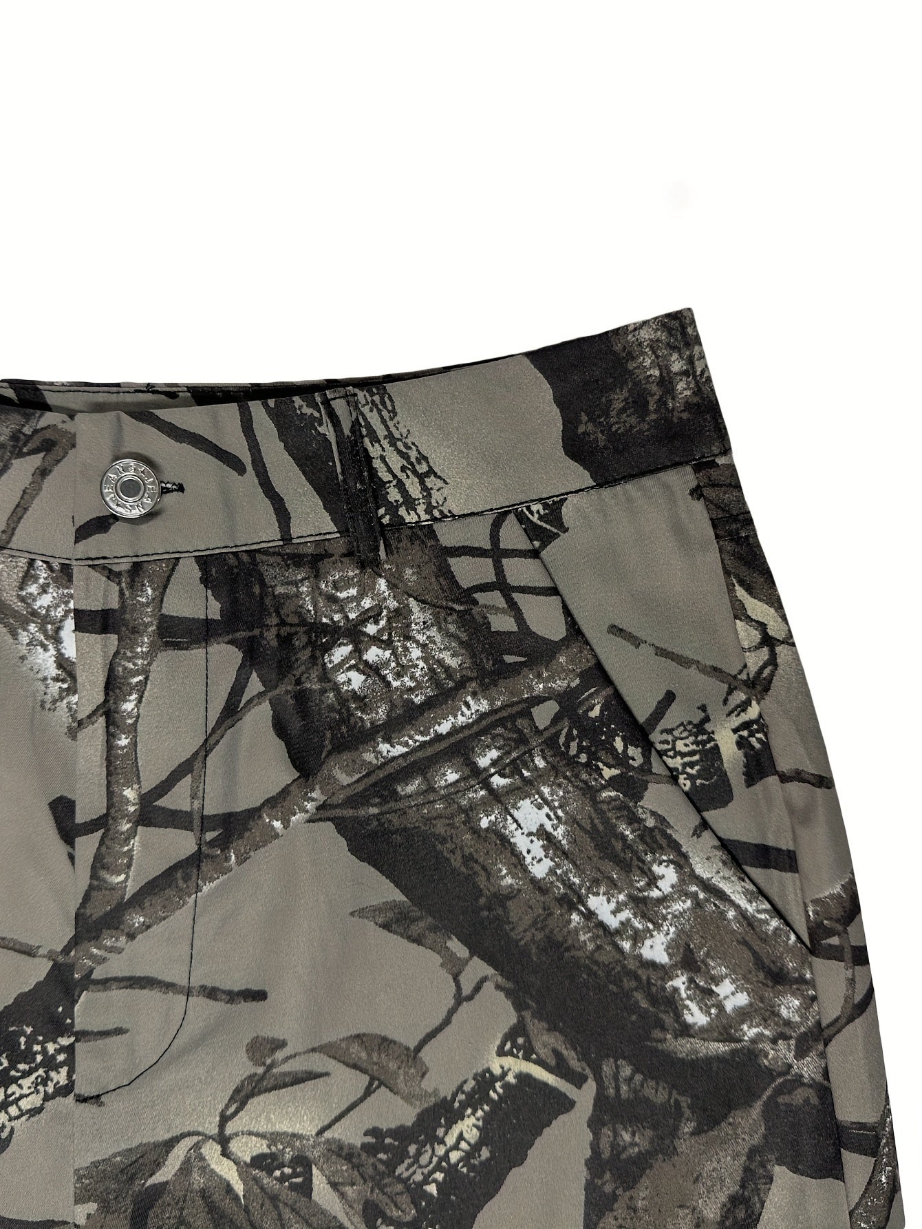 Camo Cargo Denim Jeans