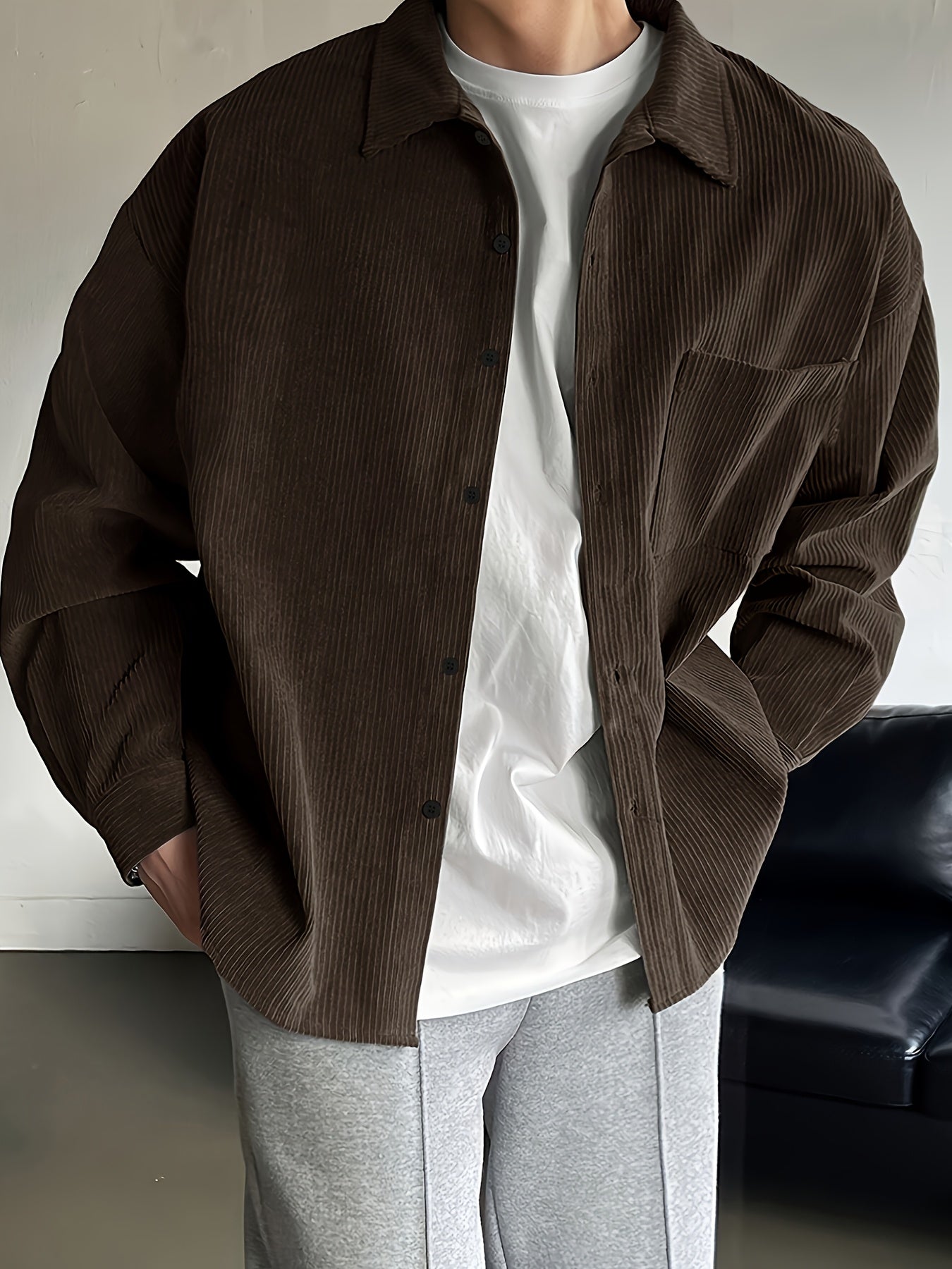 Men's Casual CorduroyShirt