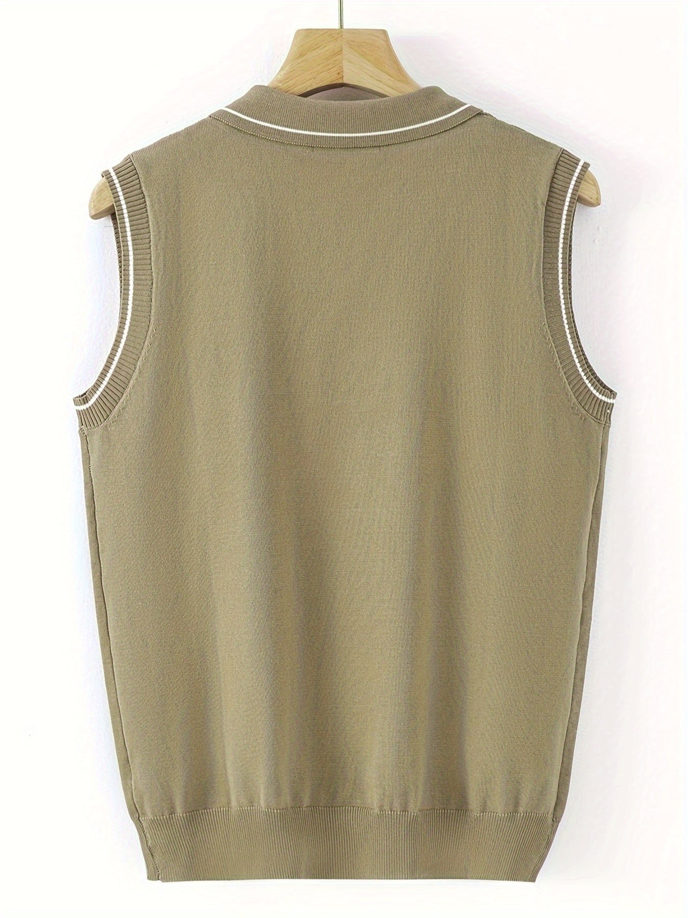 Men'S Sleeveless Knit Vest