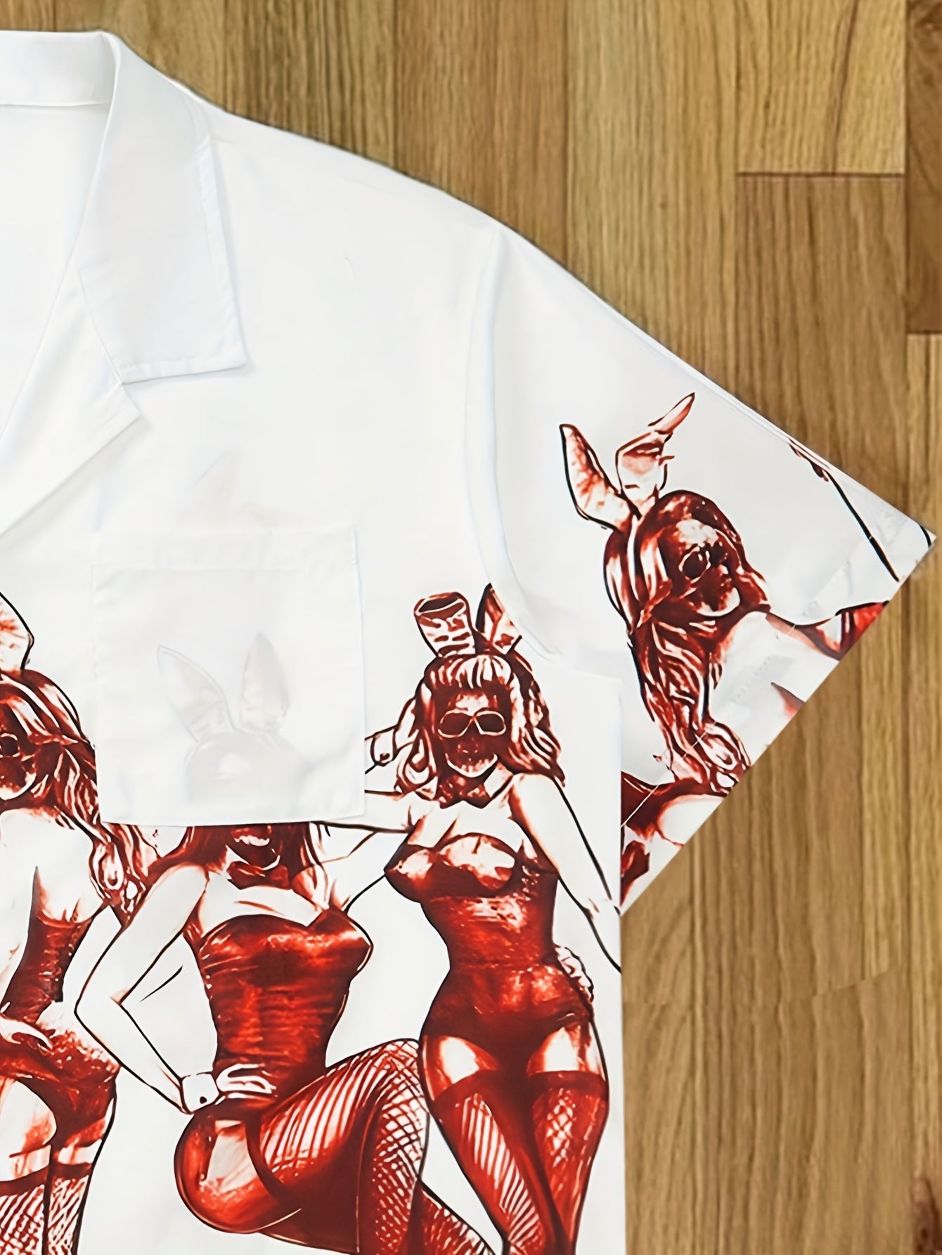 Men's White Summer Short Sleeve T-Shirt