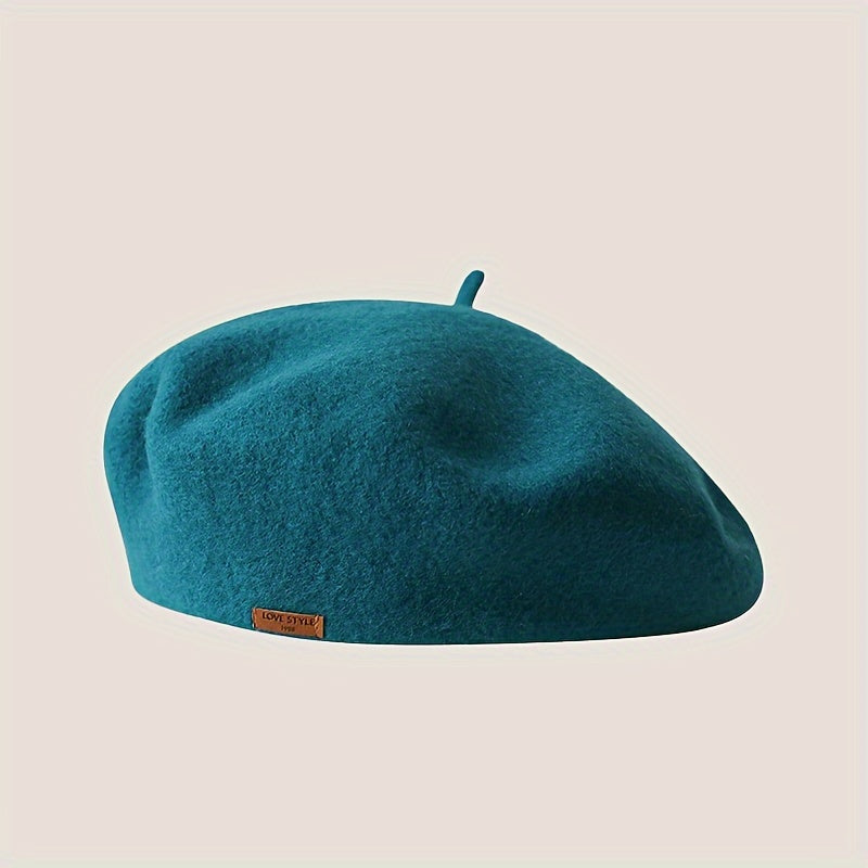 Women's Lightweight Wool Beret Hat