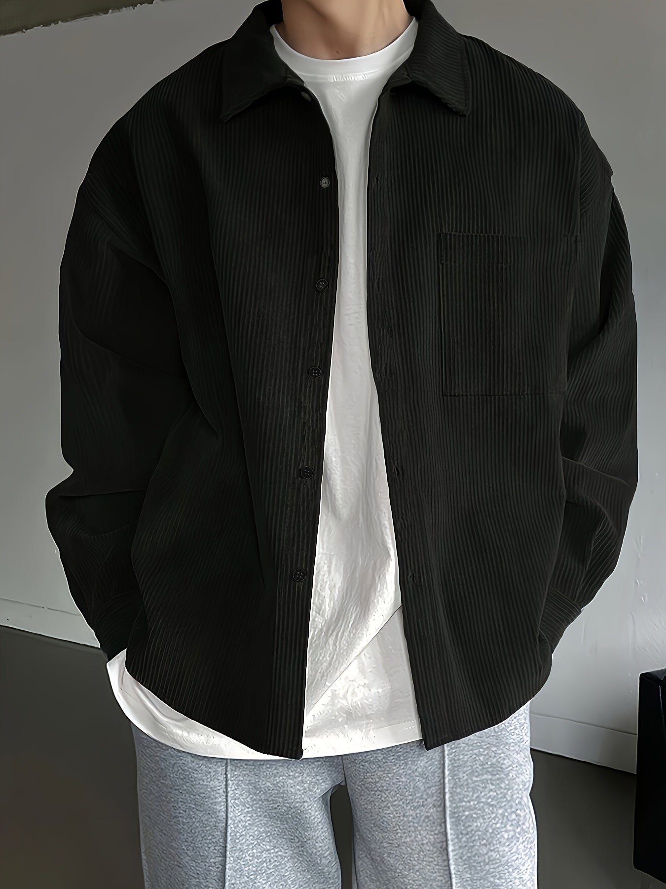 Men's Casual CorduroyShirt