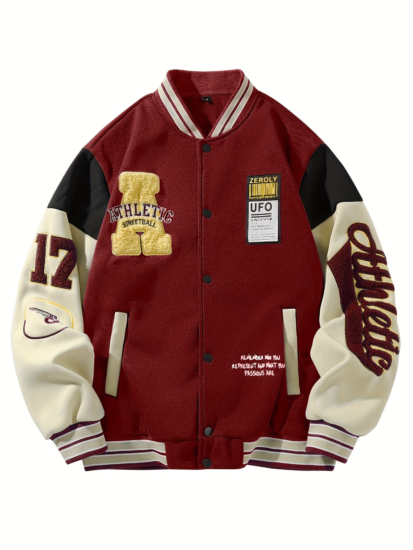 Casual Varsity Jacket