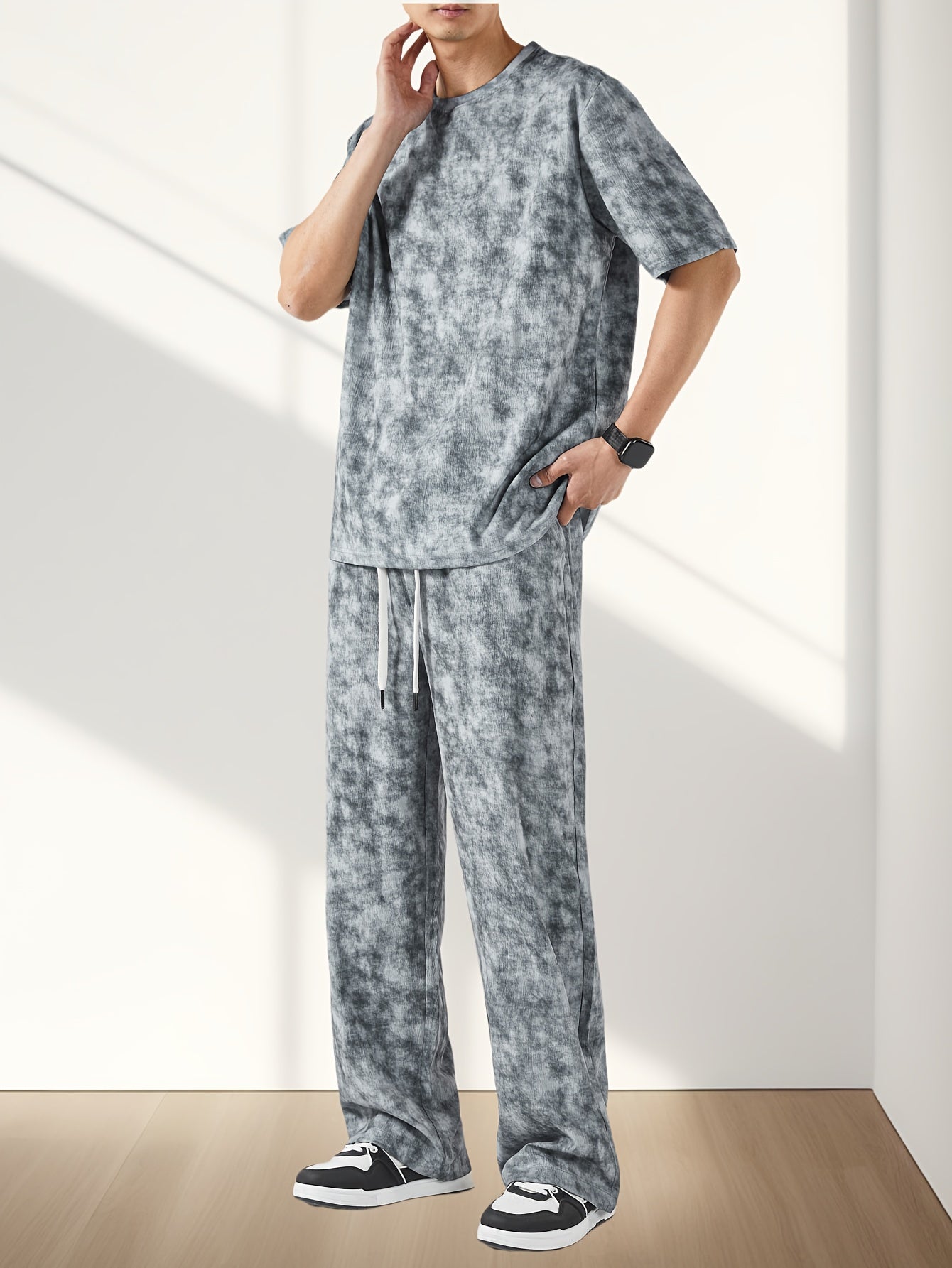 Men's 2pc Tee & Pants Set