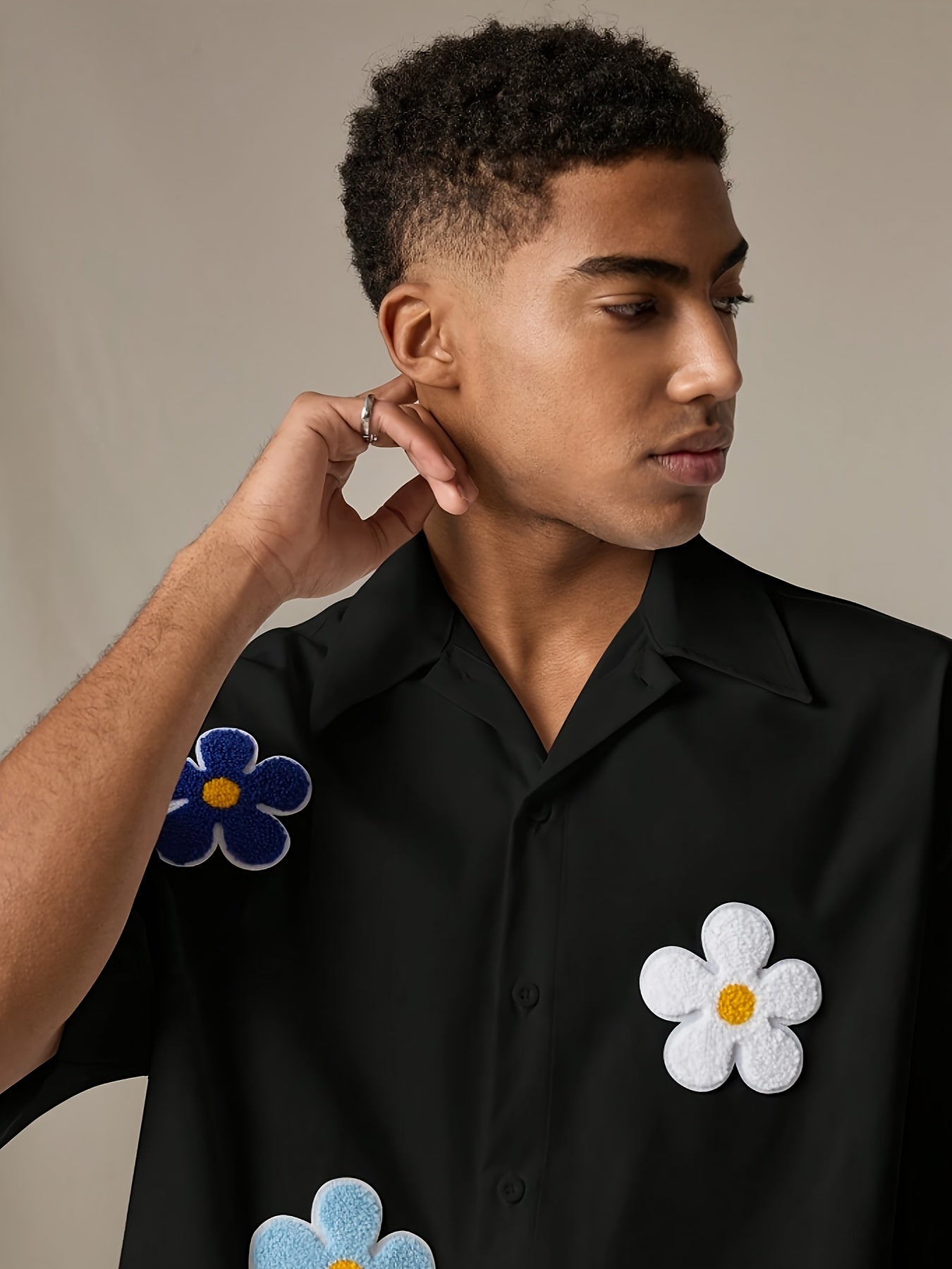 Men's Floral Casual Shirt