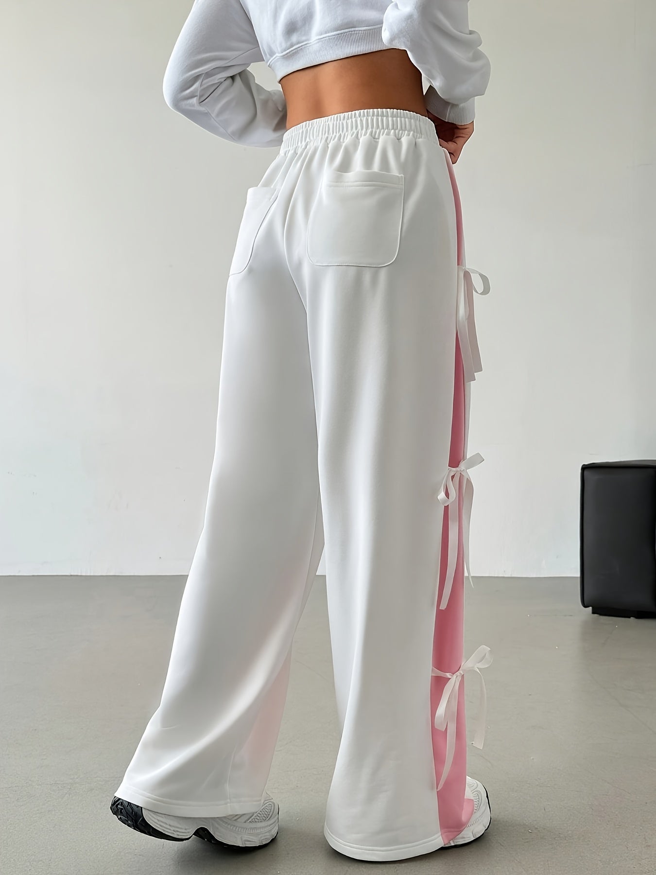 Women'S High-Waisted Wide-Leg Pants