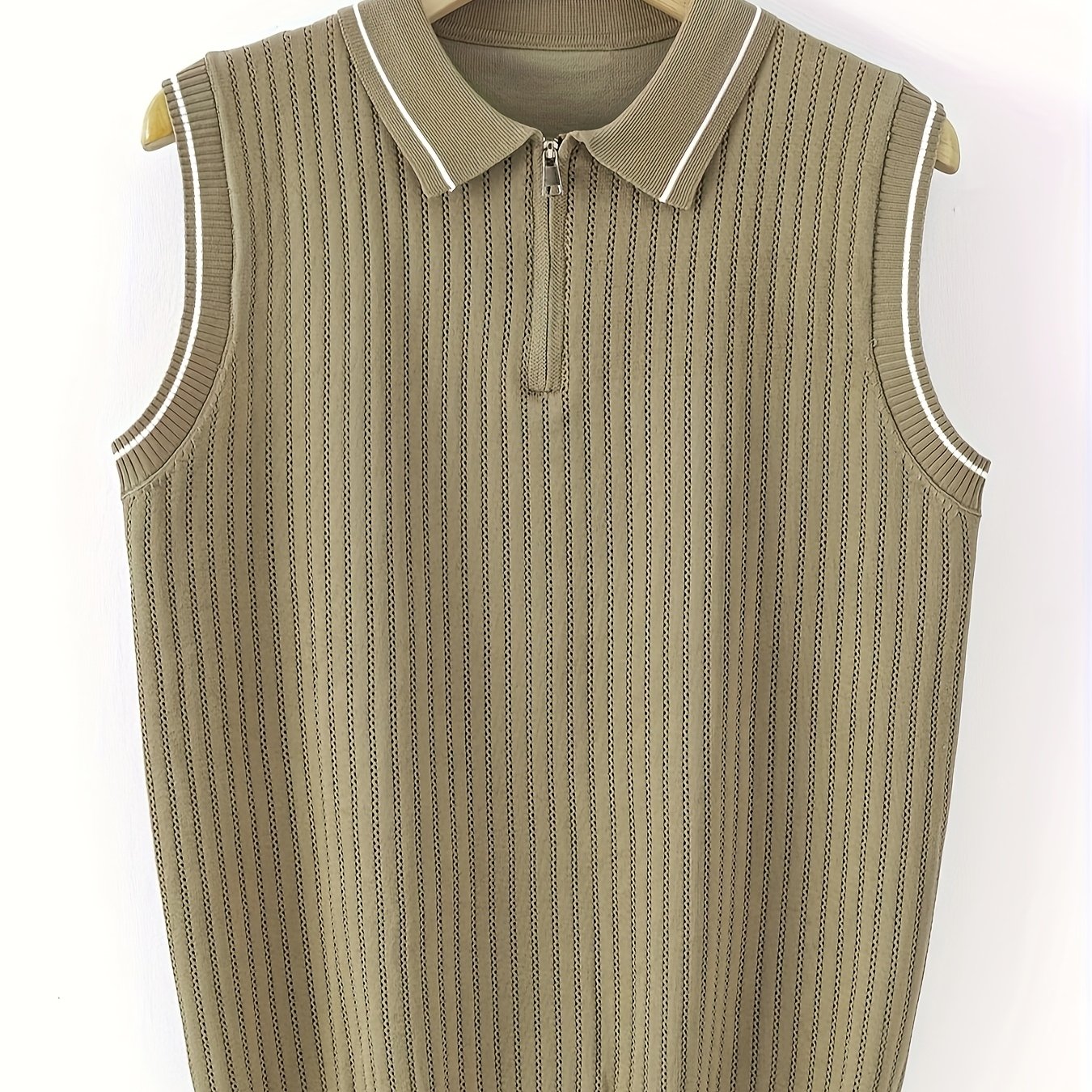Men'S Sleeveless Knit Vest