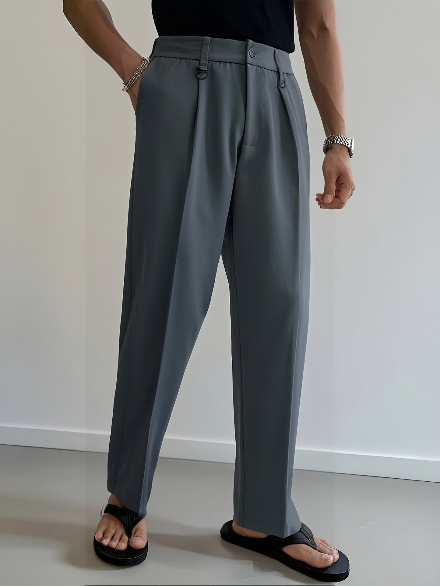 Straight Leg Dress Pants