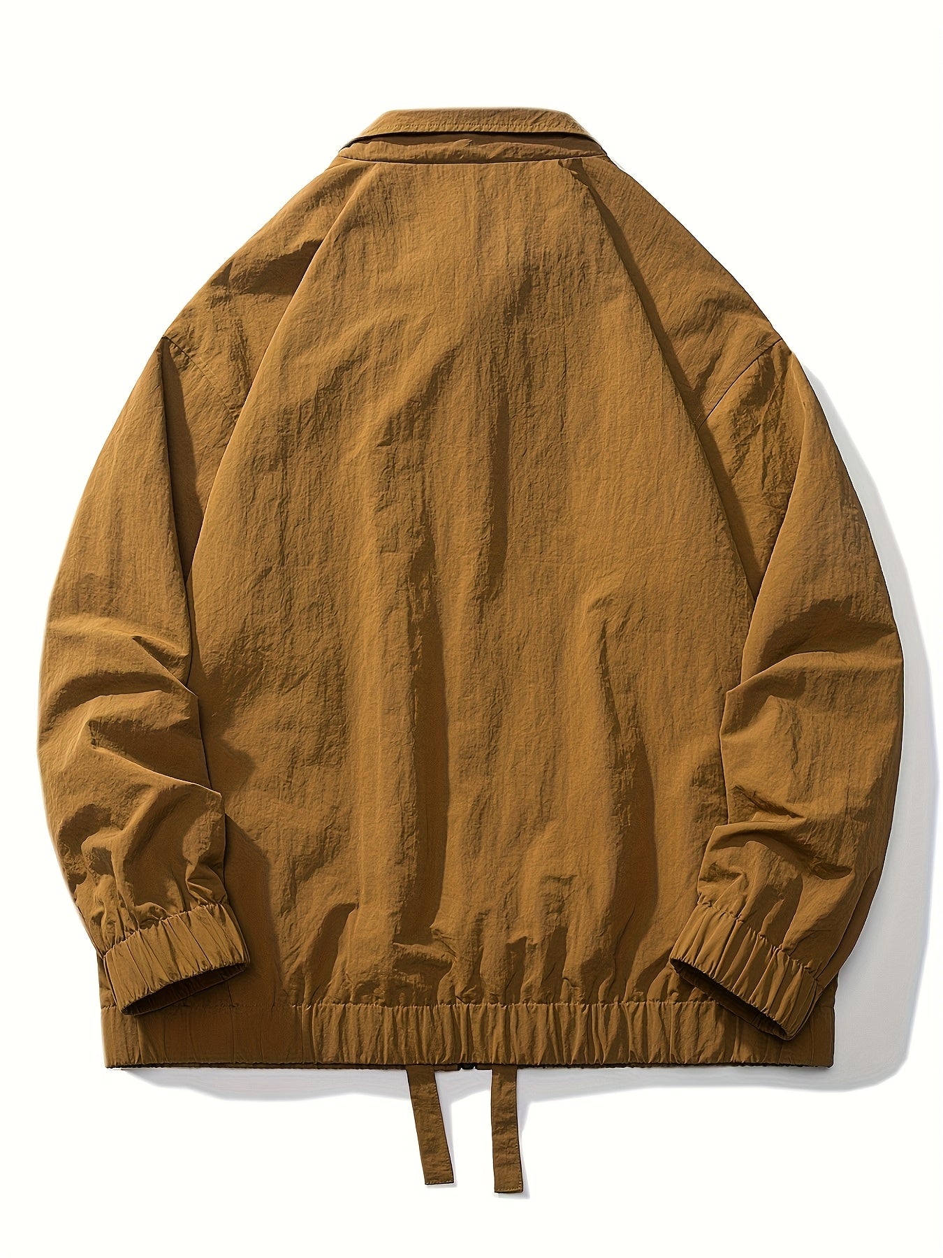 Men'S Vintage-Inspired Green Bomber Jacket
