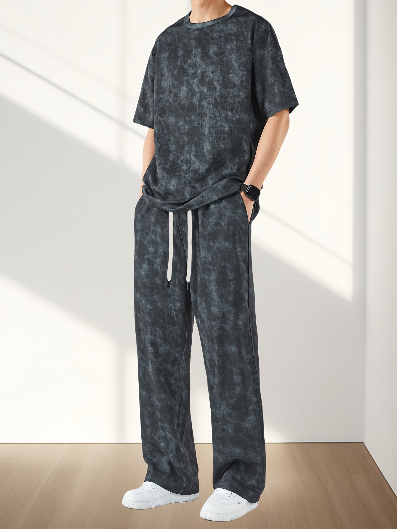 Men's 2pc Tee & Pants Set