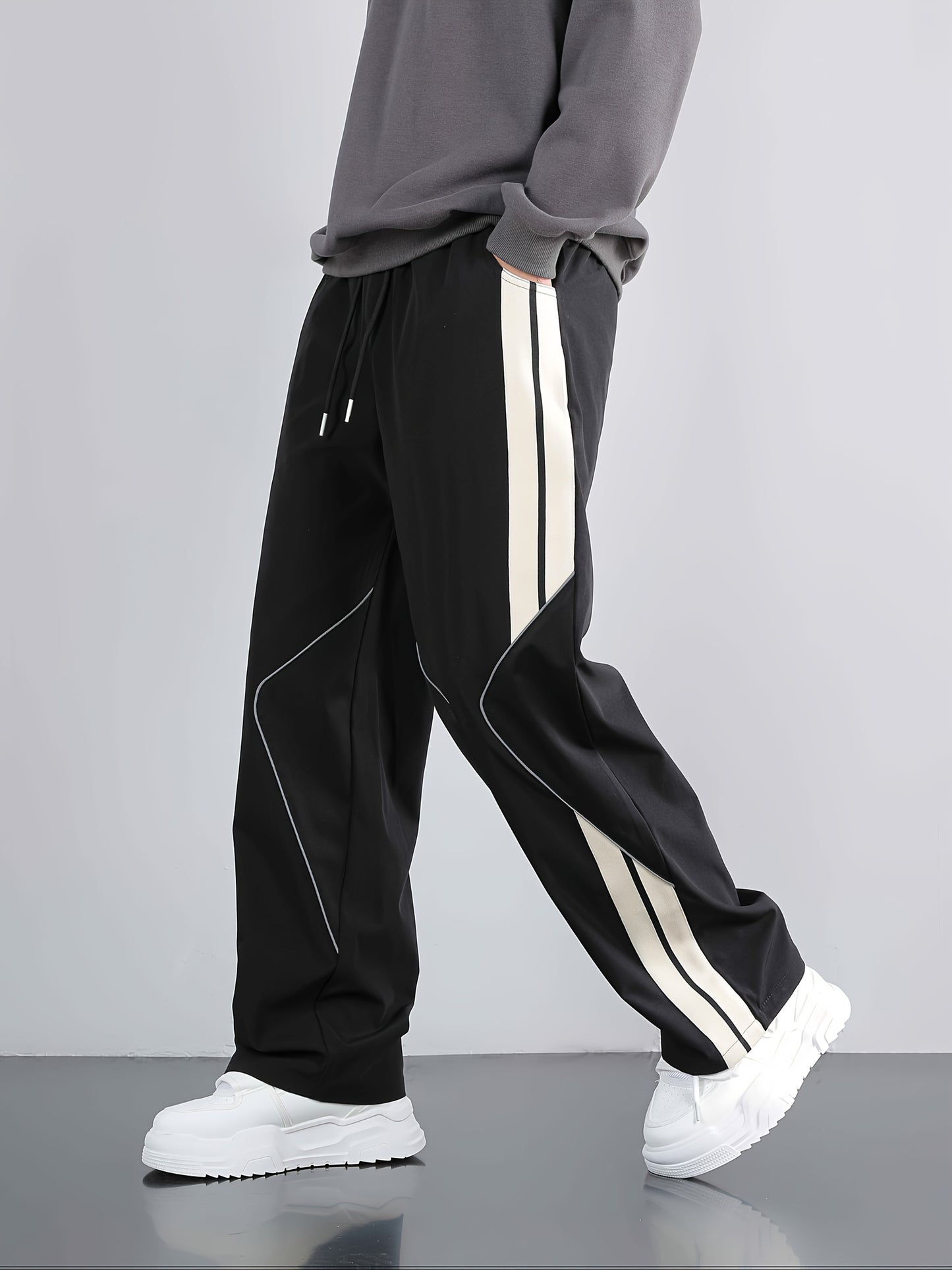 Casual Straight-Leg Joggers
