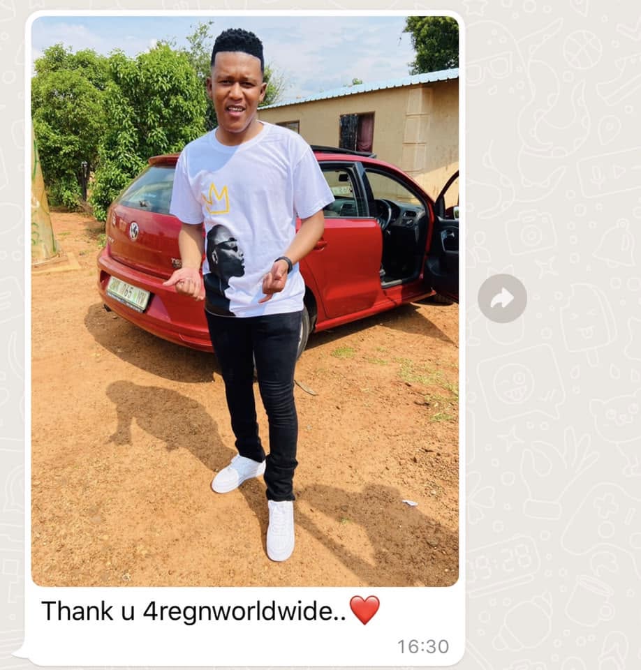 Thank you 4REGN worldwide ❤️