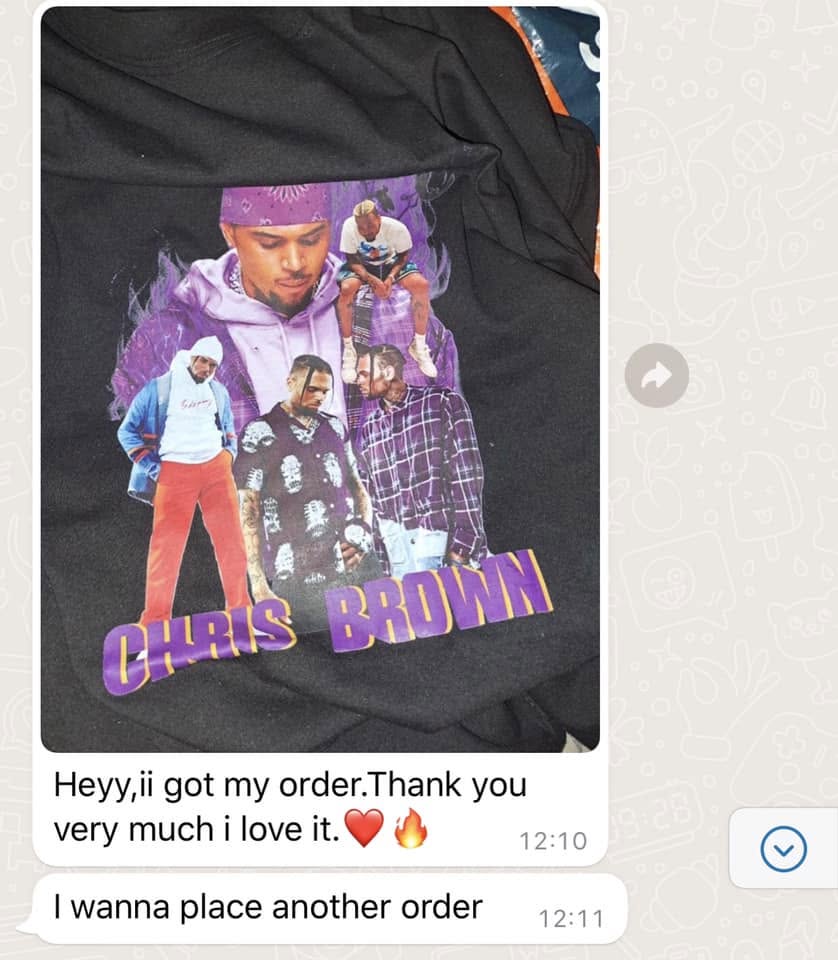 Hey, I got my order. Thank you very much, I love it. ❤️🔥