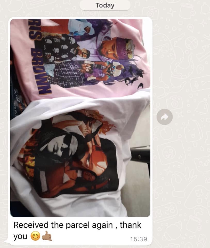 Received the parcel again, thank you 😊👍