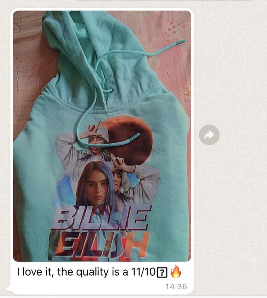 I love it, the quality is a 11/10 🔥