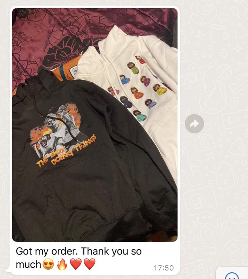 Got my order. Thank you so much 😍🔥❤️❤️