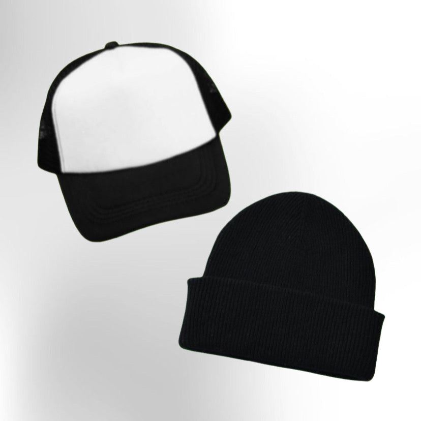 TRUCKER CAPS & BEANIES