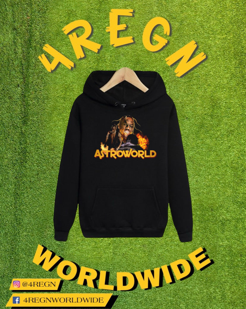 Graphic Hoodie Travis Scott Astroworld
