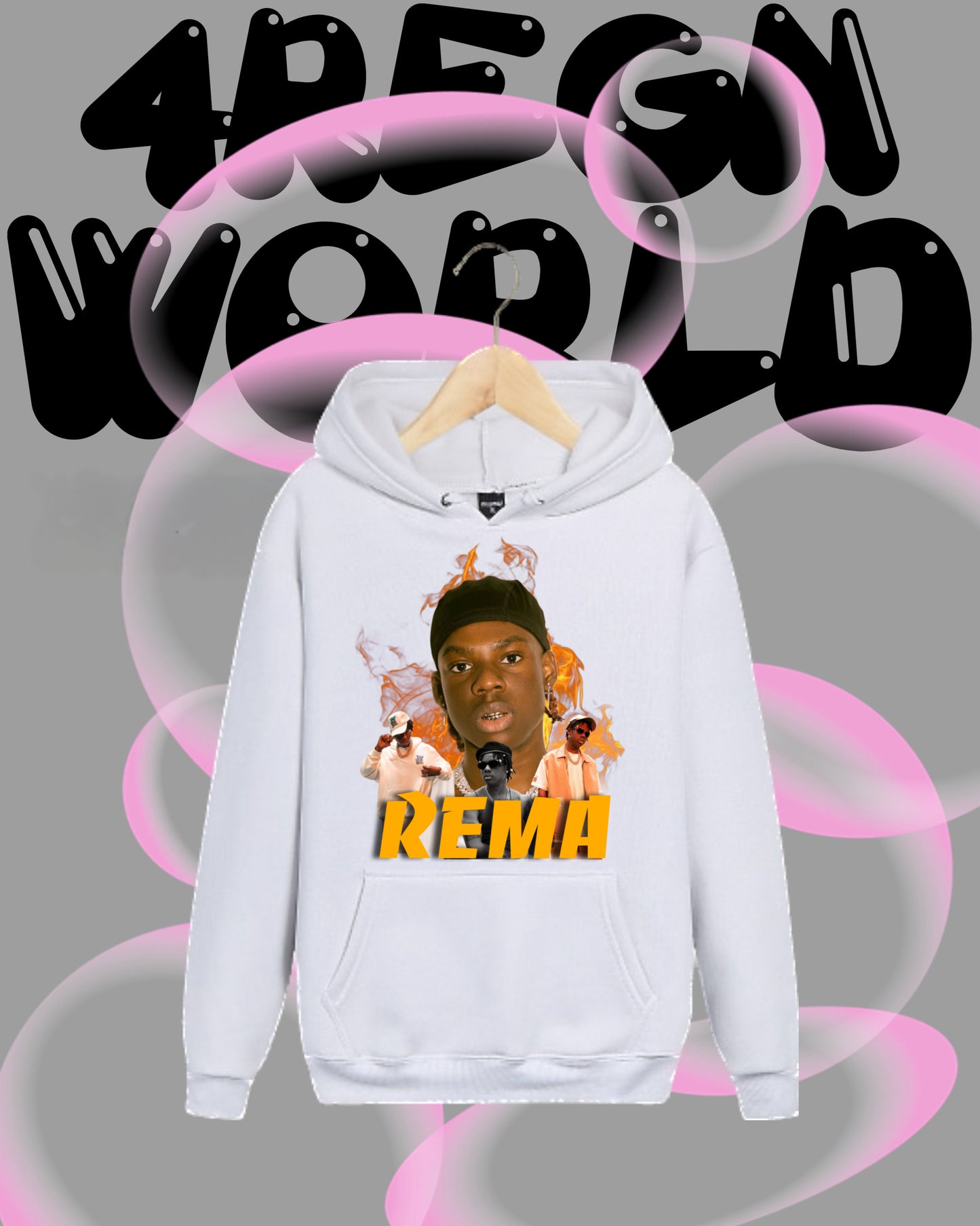 Graphic Hoodie Rema