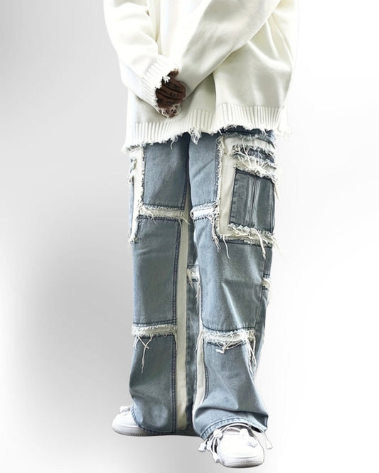 Loose Fit Straight Leg Jeans
