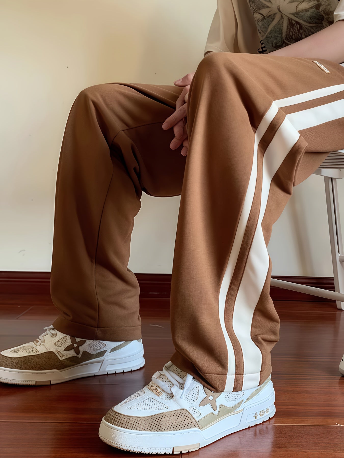 Men's Casual Straight-Leg Pants