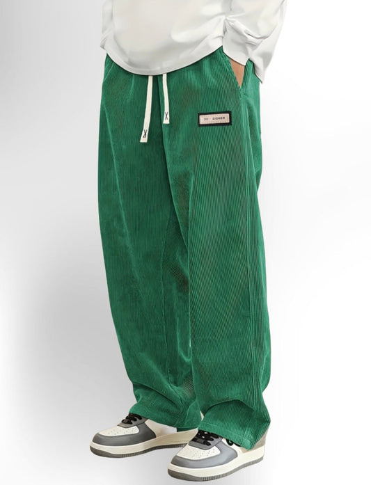 Corduroy Loose Fit Joggers