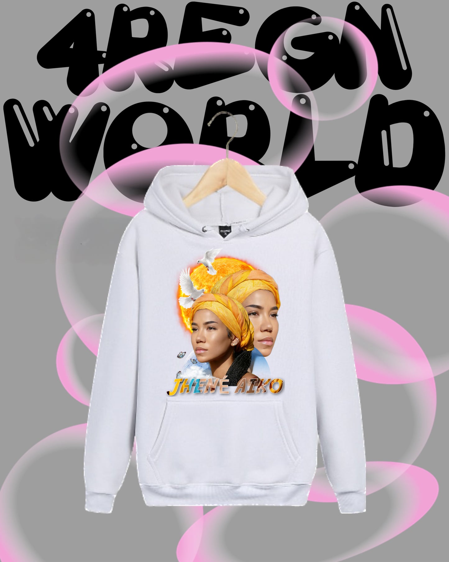 Graphic Hoodie Jhene Aiko