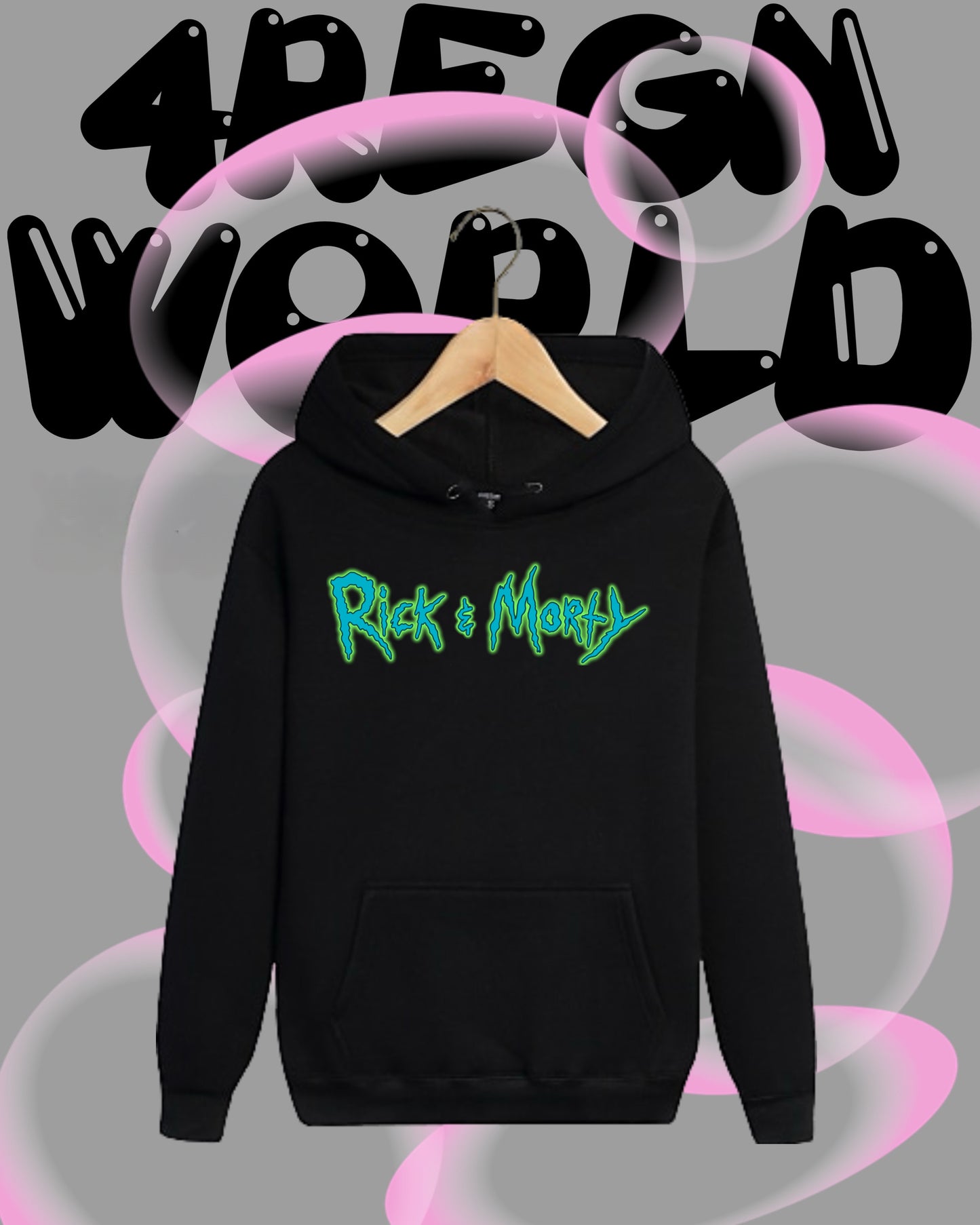 Graphic Hoodie Rick & Morty