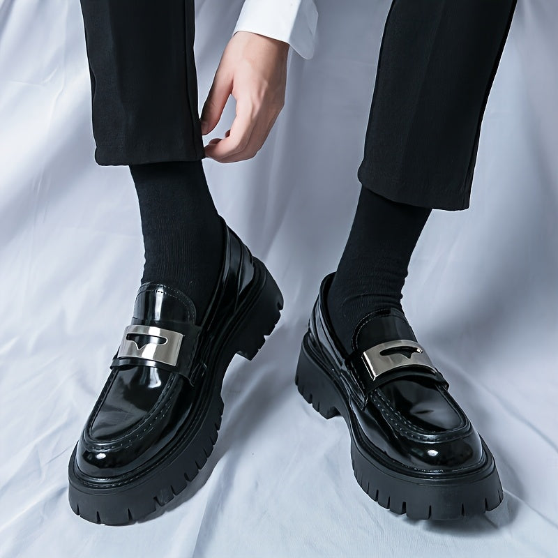 Men's Black Loafers