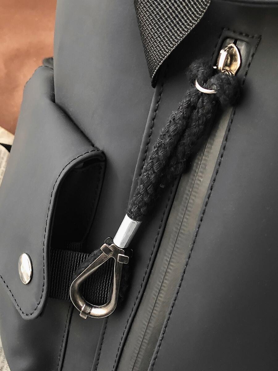 Large Capacity Canvas Crossbody Waist Bag